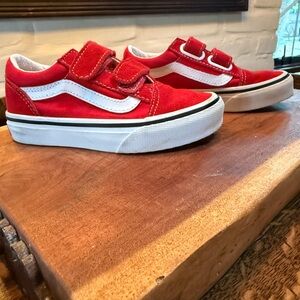 Kids red VANS